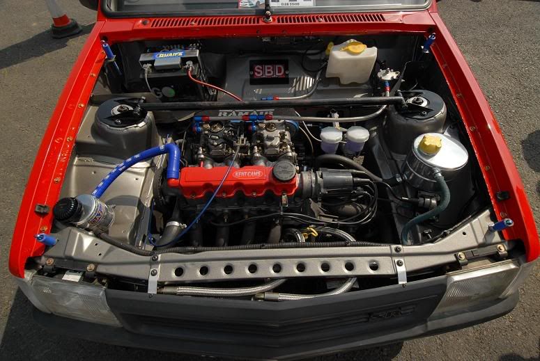 1.4 Twin Carbed engine with F13, 4.18 cwp, Quaife ATB
